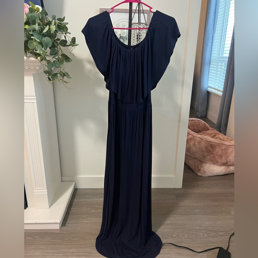 Off The Shoulder Maxi Frock - Size S
